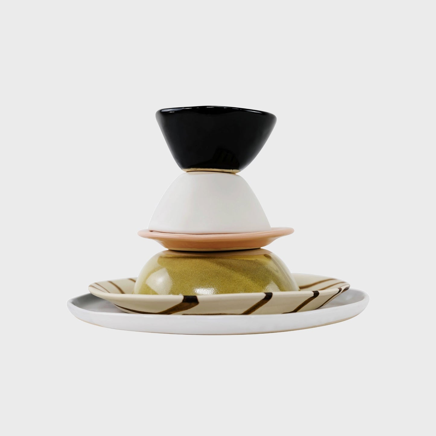 Ceramic Bowl And Plates