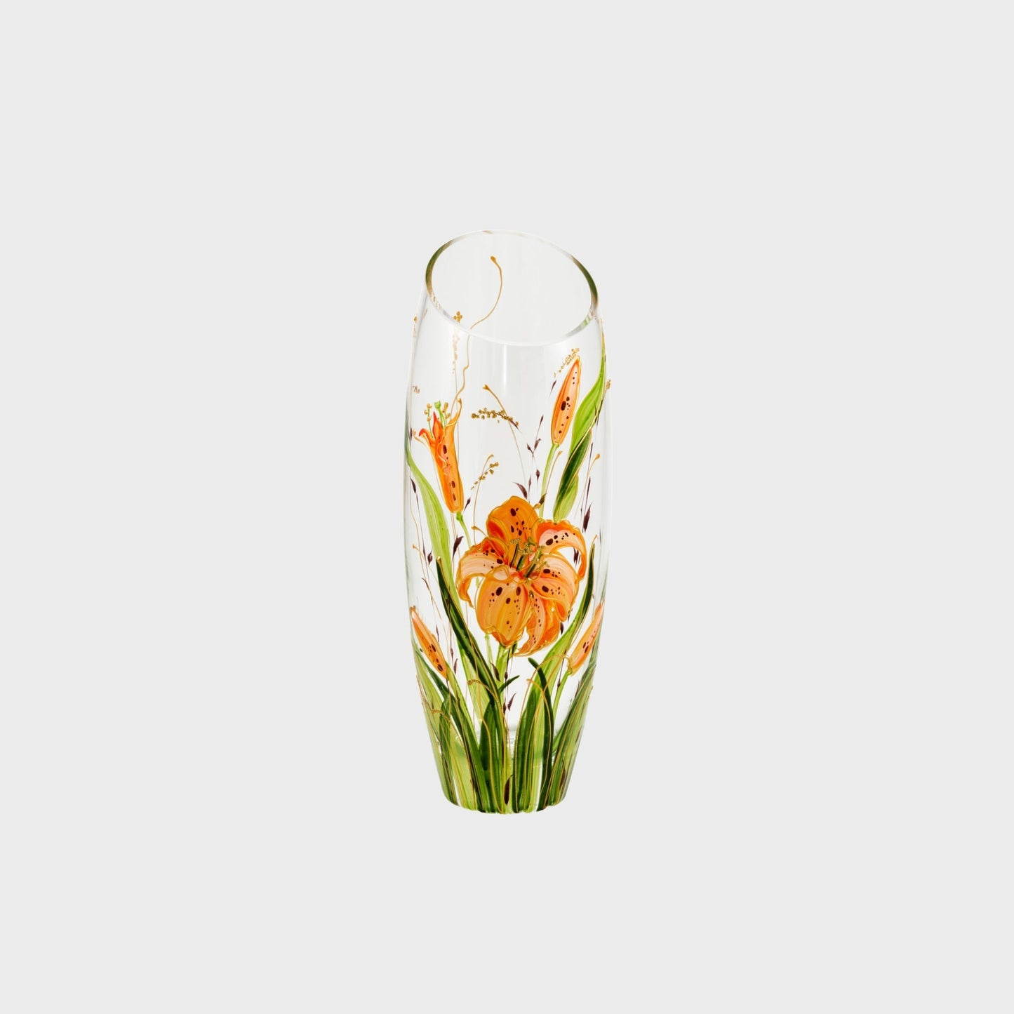 Printed Glass Vase